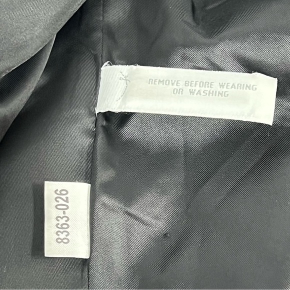 Ann Taylor Leather black Jacket medium soft buttery zip up w/pockets - Picture 7 of 16